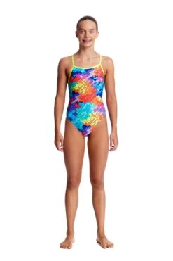 FUNKITA LAYER CAKE | GIRLS TIE ME TIGHT ONE PIECE -Funkita FKS001G LAYER CAKE 0996 1