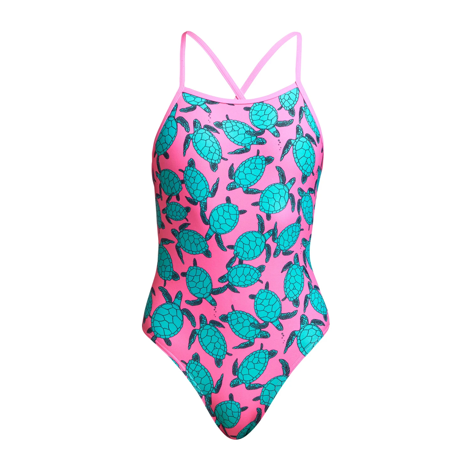 FUNKITA Paddling Pink | Girls Tie Me Tight One Piece