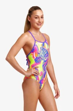FUNKITA Run Wild | Girls Tie Me Tight One Piece -Funkita FKS001G RUN WILD 12