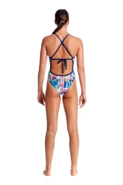 FUNKITA ALBA WILD | LADIES TIE ME TIGHT ONE PIECE -Funkita FKS001L ALBA WILD 1072