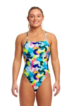 FUNKITA Brush It Off | Ladies Tie Me Tight One Piece -Funkita FKS001L BRUSH IT OFF 01 84a19a30 dd29 4252 b910 85f95a82da08