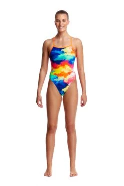 FUNKITA CUMULUS | LADIES TIE ME TIGHT ONE PIECE -Funkita FKS001L CUMULUS 1224 1