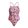 FUNKITA Garden Party | Ladies Tie Me Tight One Piece -Funkita FKS001L GARDEN PARTY 02
