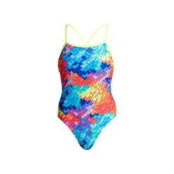 FUNKITA LAYER CAKE | LADIES TIE ME TIGHT ONE PIECE