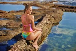 FUNKITA Ocean Ink | Ladies Tie Me Tight One Piece -Funkita FKS001L OCEAN INK 02 1