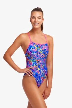 FUNKITA Oiled Up | Girls Tie Me Tight One Piece -Funkita FKS001L OILED UP 14