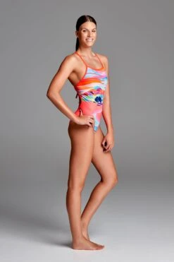 FUNKITA RED CENTRE | LADIES TIE ME TIGHT ONE PIECE 22 FUNKITA RED CENTRE | LADIES TIE ME TIGHT ONE PIECE -Funkita FKS001L RED CENTRE 1116