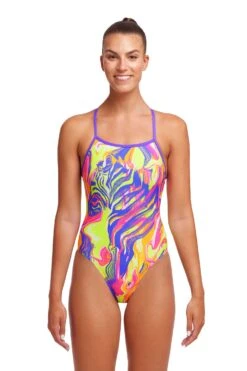 FUNKITA Run Wild | Ladies Tie Me Tight One Piece -Funkita FKS001L RUN WILD 01 aaae07e0 9056 4b44 ae41 14b7e8229494