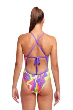 FUNKITA Run Wild | Ladies Tie Me Tight One Piece -Funkita FKS001L RUN WILD 02