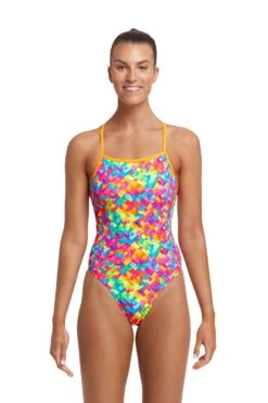 FUNKITA Stroke Rate | Ladies Tie Me Tight One Piece -Funkita FKS001L STROKE RATE 01