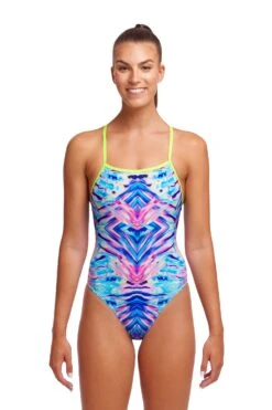 FUNKITA Water Ripple | Ladies Tie Me Tight One Piece -Funkita FKS001L WATER RIPPLE 01 1