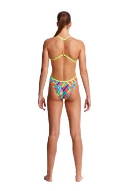 FUNKITA PANEL POP | LADIES TWISTED ONE PIECE -Funkita FKS010L PANEL POP 1302