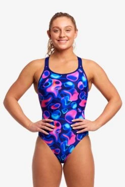 FUNKITA Liquid Lights | Ladies Eclipse One Piece -Funkita FKS025L LIQUID LIGHTS 15