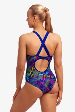 FUNKITA Oyster Saucy | Ladies Eclipse One Piece -Funkita FKS025L OYSTER SAUCY 08
