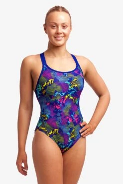 FUNKITA Oyster Saucy | Ladies Eclipse One Piece -Funkita FKS025L OYSTER SAUCY 23