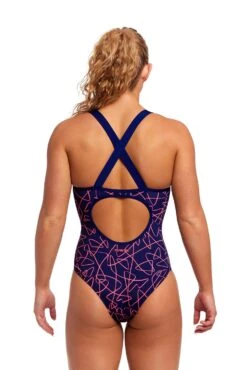 FUNKITA Serial Texter | Ladies Eclipse One Piece -Funkita FKS025L SERIAL TEXTER 02