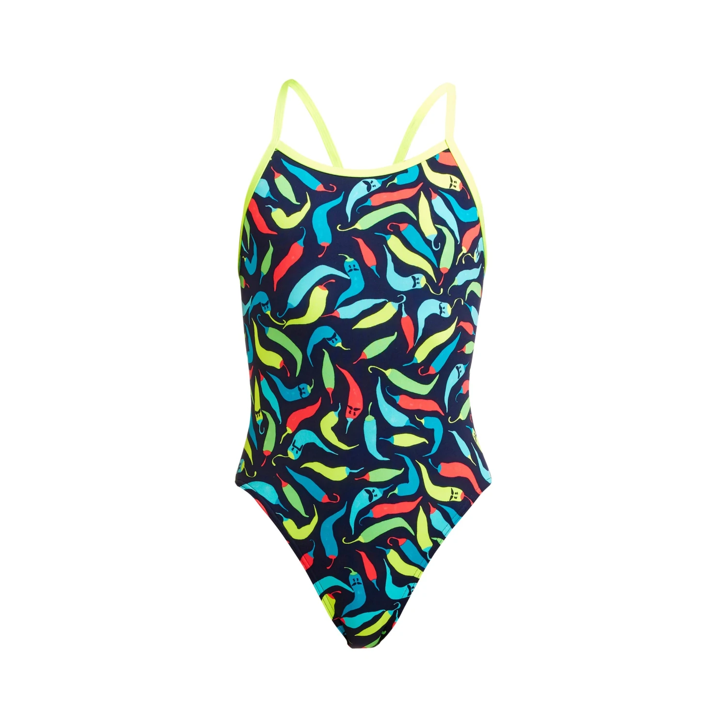 FUNKITA Chilli Boss | Girls Eco Single Strap One Piece