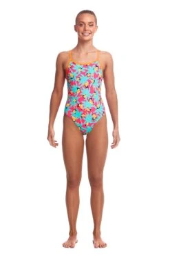 FUNKITA Toucan Tango |Girls Eco Single Strap One Piece -Funkita FKS030G TOUCAN TANGO 01 1