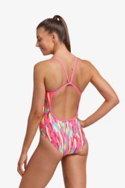 FUNKITA Feather Flock | Ladies Single Strap One Piece -Funkita FKS030L FEATHER FLOCK 5