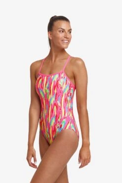 FUNKITA Feather Flock | Ladies Single Strap One Piece -Funkita FKS030L FEATHER FLOCK 7