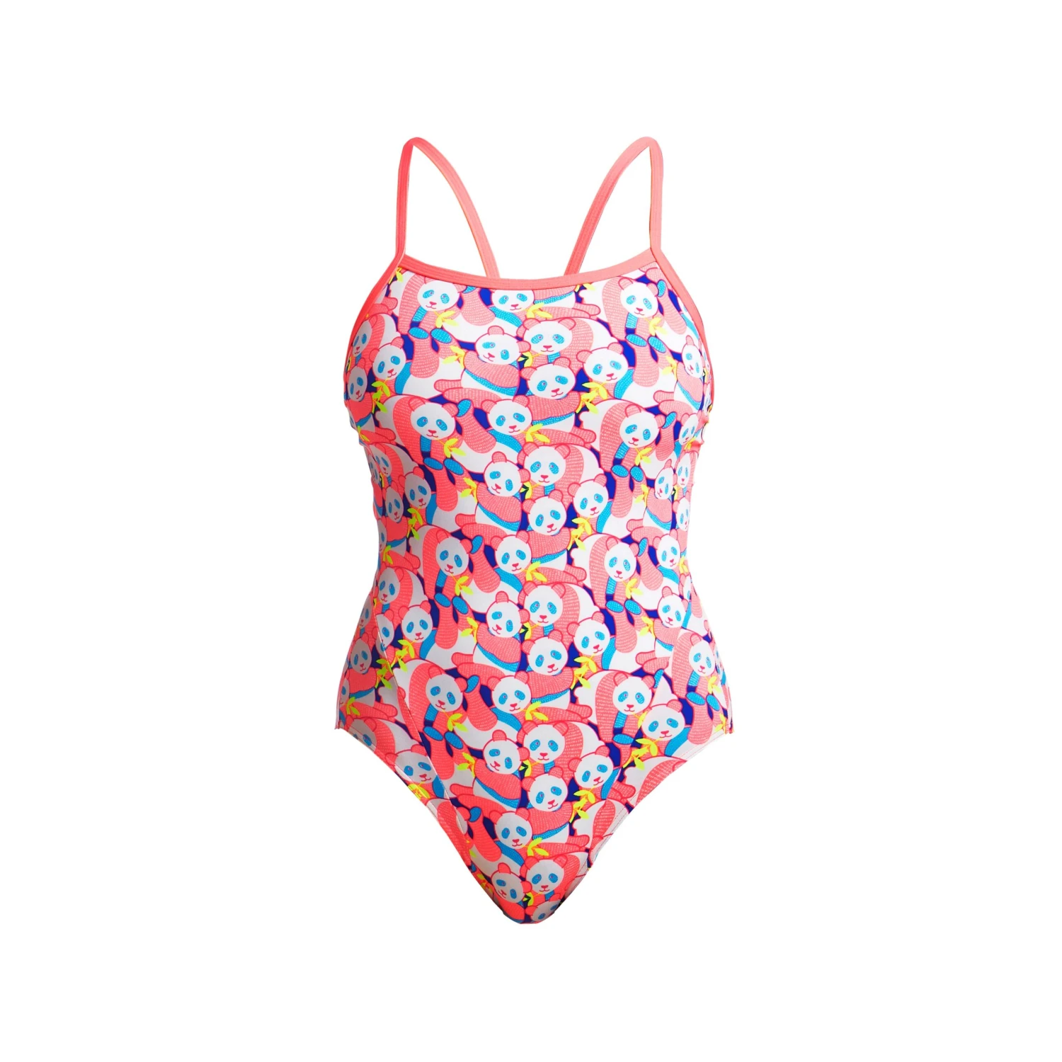 FUNKITA PINK PANDA | LADIES ECO SINGLE STRAP ONE PIECE 3 FUNKITA PINK PANDA | LADIES ECO SINGLE STRAP ONE PIECE