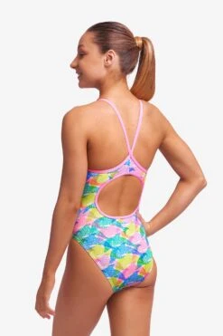 FUNKITA Pastel Porpie | Girls Diamond Back One Piece 10 FUNKITA Pastel Porpie | Girls Diamond Back One Piece -Funkita FKS033G PASTEL PORPIE 06