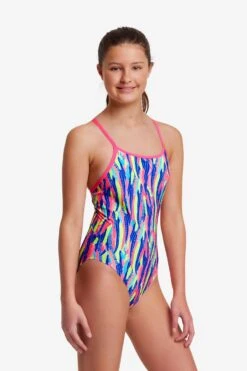 FUNKITA Wing Tips | Girls Diamond Back One Piece -Funkita FKS033G WING TIPS 14