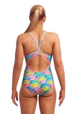 FUNKITA Pastel Porpie | Ladies Diamond Back One Piece -Funkita FKS033L PASTEL PORPIE 02 2