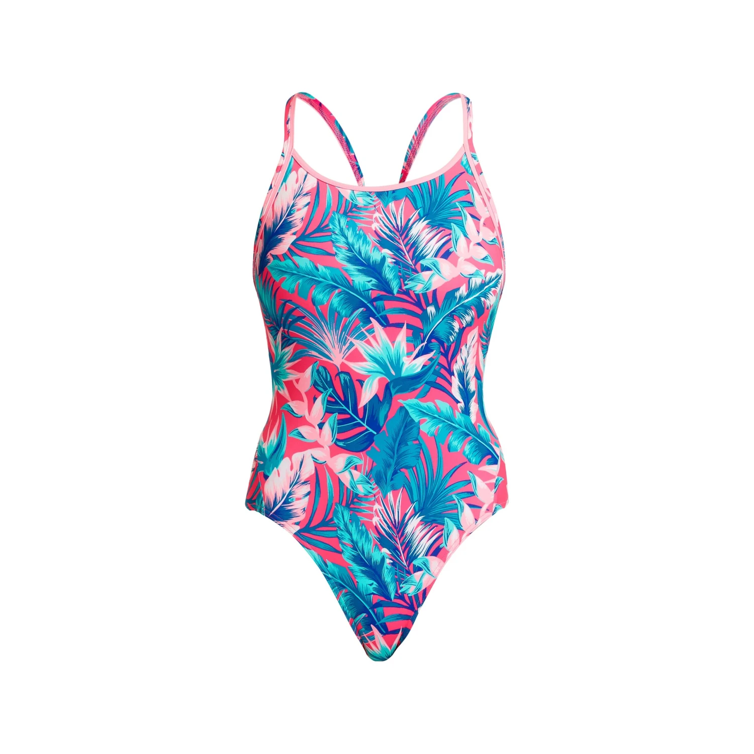 FUNKITA Trop Fest | Ladies Eco Diamond Back One Piece 3 FUNKITA Trop Fest | Ladies Eco Diamond Back One Piece