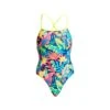 FUNKITA Palm Off | Ladies Eco Strapped In One Piece -Funkita FKS034L PALM OFF 01 1