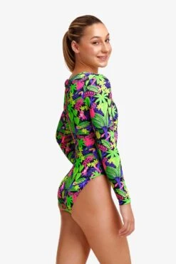 FUNKITA Sloth Slumber | Girls Long Shot One Piece -Funkita FKS060G SLOTH SLUMBER 10