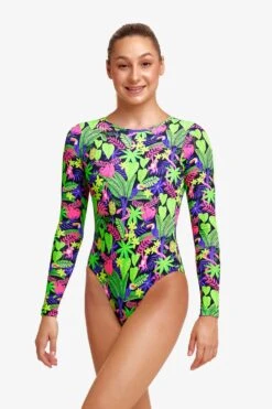 FUNKITA Sloth Slumber | Girls Long Shot One Piece -Funkita FKS060G SLOTH SLUMBER 13