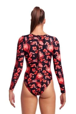 FUNKITA Acacia Rose | Ladies Long Shot One Piece -Funkita FKS060L ACACIA ROSE 02 2