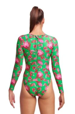 FUNKITA Desert Pea | Ladies Long Shot One Piece -Funkita FKS060L DESERT PEA 02 1