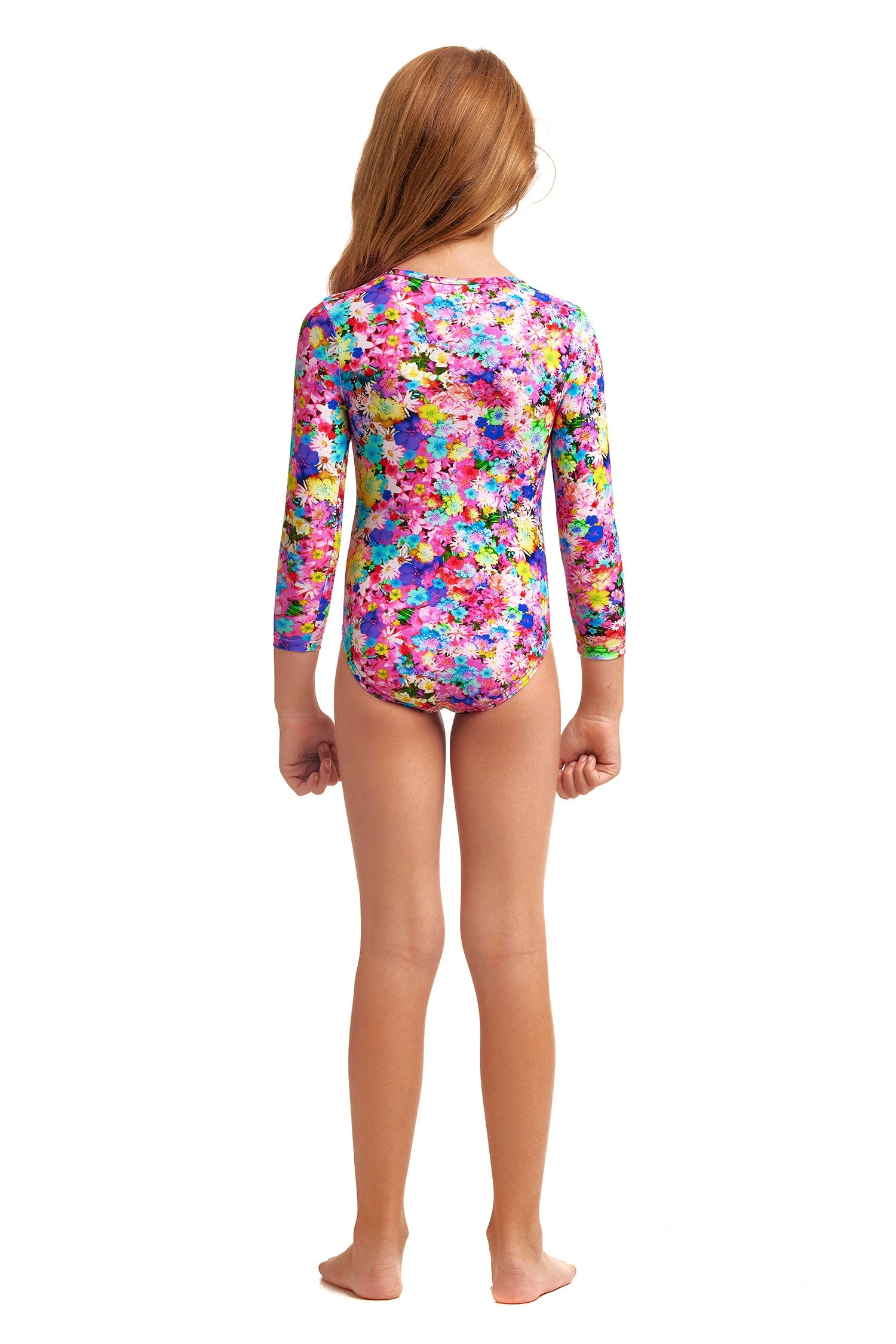 FUNKITA Garden Party | Toddler Girls Sun Cover One Piece 6 FUNKITA Garden Party | Toddler Girls Sun Cover One Piece - Image 4