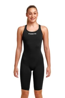 FUNKITA Still Black | Girls Fast Legs One Piece 12 FUNKITA Still Black | Girls Fast Legs One Piece -Funkita FKS062G STILL BLACK 01