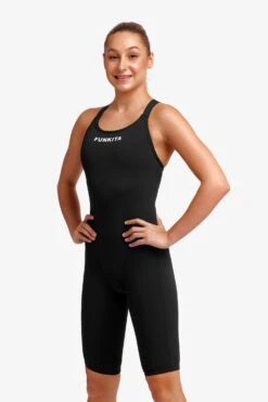 FUNKITA Still Black | Girls Fast Legs One Piece 10 FUNKITA Still Black | Girls Fast Legs One Piece -Funkita FKS062G STILL BLACK 21