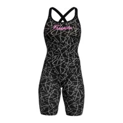 FUNKITA Texta Mess | Ladies Fast Legs One Piece