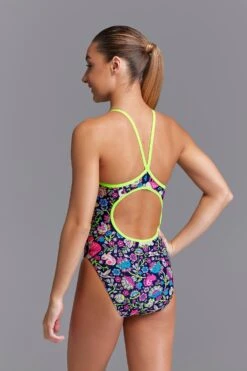 FUNKITA Birds And Bees | Girls Diamond Back One Piece -Funkita FS11G BIRDS AND BEES3