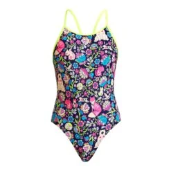 FUNKITA Birds And Bees | Girls Diamond Back One Piece