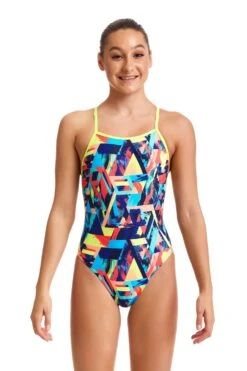 FUNKITA Blocked Bars | Girls Diamond Back One Piece 17 FUNKITA Blocked Bars | Girls Diamond Back One Piece -Funkita FS11G BLOCKED BARS 01
