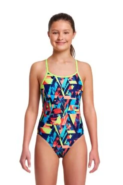 FUNKITA Blocked Bars | Girls Diamond Back One Piece 15 FUNKITA Blocked Bars | Girls Diamond Back One Piece -Funkita FS11G BLOCKED BARS 02