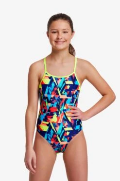 FUNKITA Blocked Bars | Girls Diamond Back One Piece 12 FUNKITA Blocked Bars | Girls Diamond Back One Piece -Funkita FS11G BLOCKED BARS 13