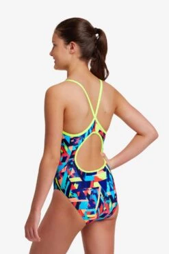 FUNKITA Blocked Bars | Girls Diamond Back One Piece 14 FUNKITA Blocked Bars | Girls Diamond Back One Piece -Funkita FS11G BLOCKED BARS 6