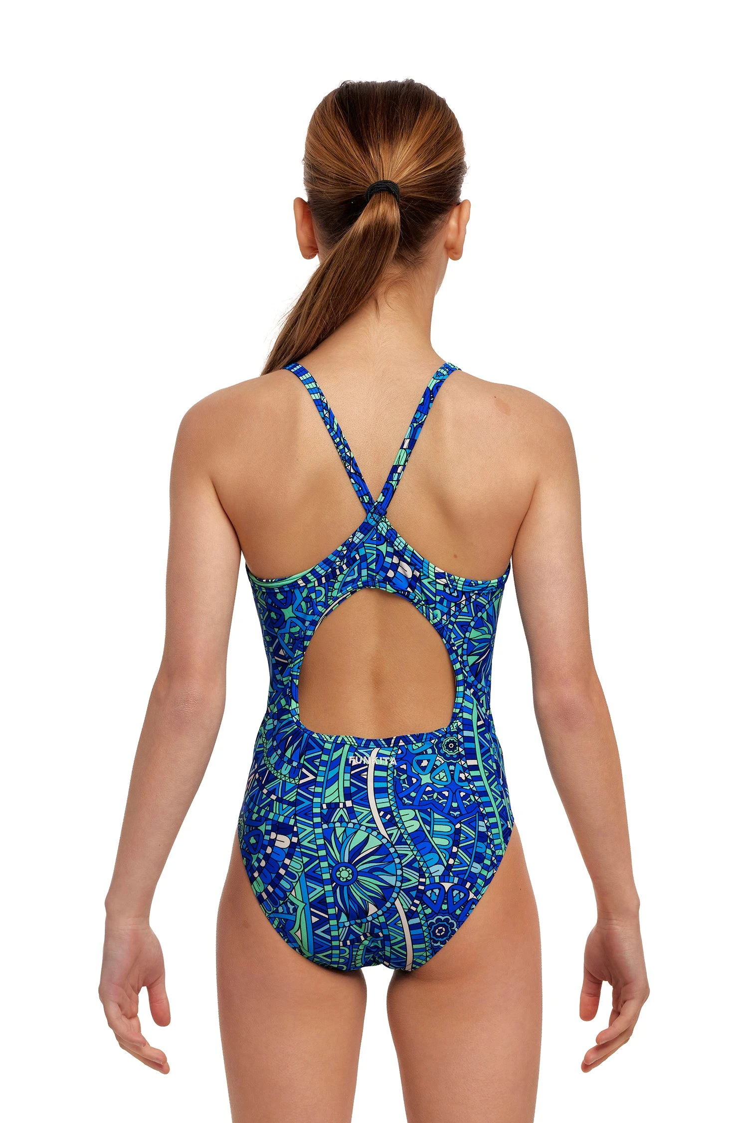 FUNKITA Blues Festival | Girls Diamond Back One Piece 4 FUNKITA Blues Festival | Girls Diamond Back One Piece - Image 2