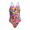 FUNKITA Bubble Tea | Girls Diamond Back One Piece -Funkita FS11G BUBBLE TEA 02