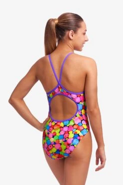FUNKITA Bubble Tea | Girls Diamond Back One Piece -Funkita FS11G BUBBLE TEA 05
