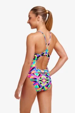 FUNKITA Crystal Eyes | Girls Diamond Back One Piece -Funkita FS11G CRYSTAL EYES 06