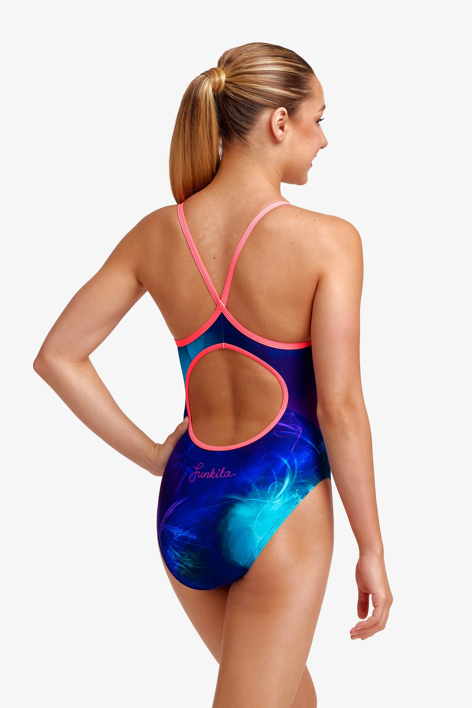 FUNKITA Fly Baby | Girls Diamond Back One Piece 5 FUNKITA Fly Baby | Girls Diamond Back One Piece - Image 3