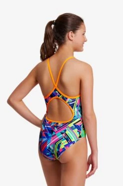FUNKITA Kickflip | Girls Diamond Back One Piece 11 FUNKITA Kickflip | Girls Diamond Back One Piece -Funkita FS11G KICKFLIP 6